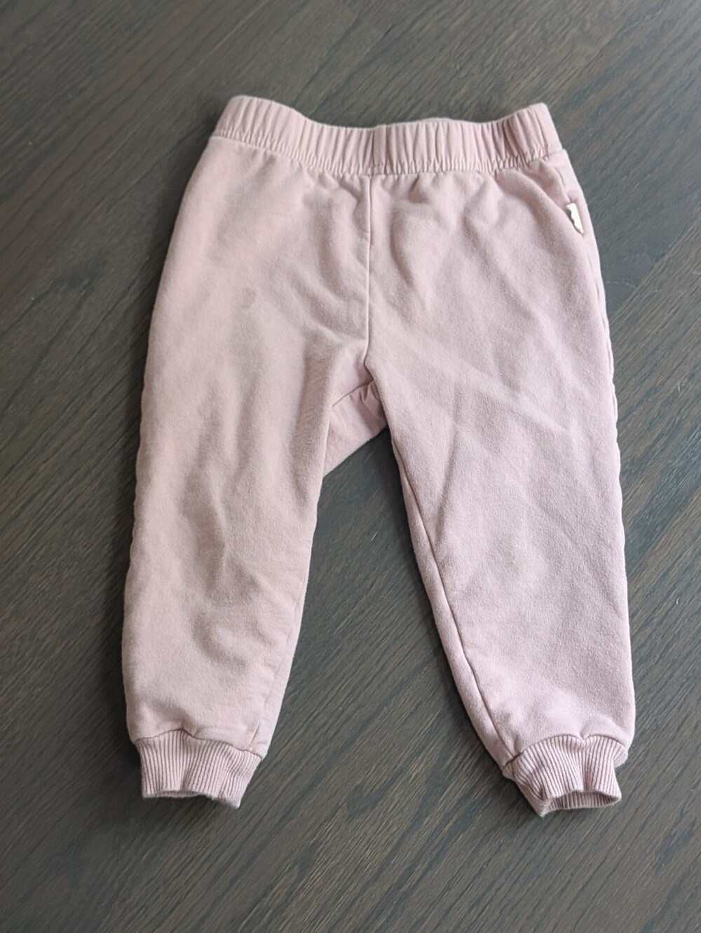 Rabbit Bear Organic Girls Cozy Jogger Pants, 2T